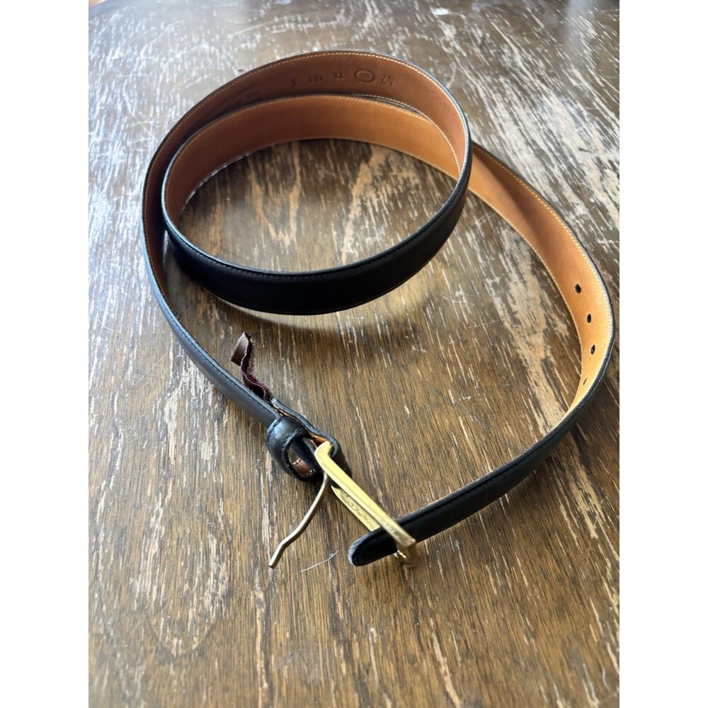 Trafalgar Belt 42 TX 162 6 Brown Leather Men's Dress Belt